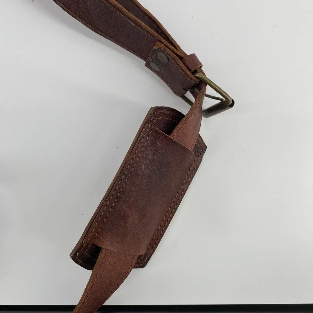 Rustic Town 15-inch Vintage Crossbody Full Grain Leather Laptop Messenger Bag